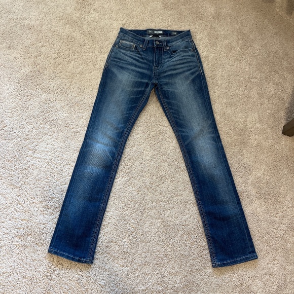 BKE ALEC men’s straight leg jeans size 28 - Picture 1 of 3